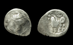 Danube Celts, AR Drachm, c. 200-100 BC.
